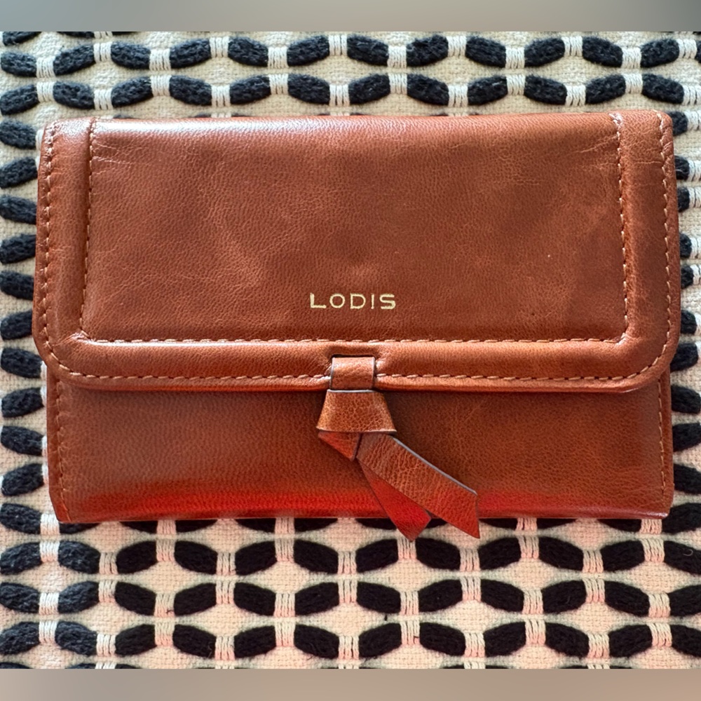 Lodis Brown Leather Wallet